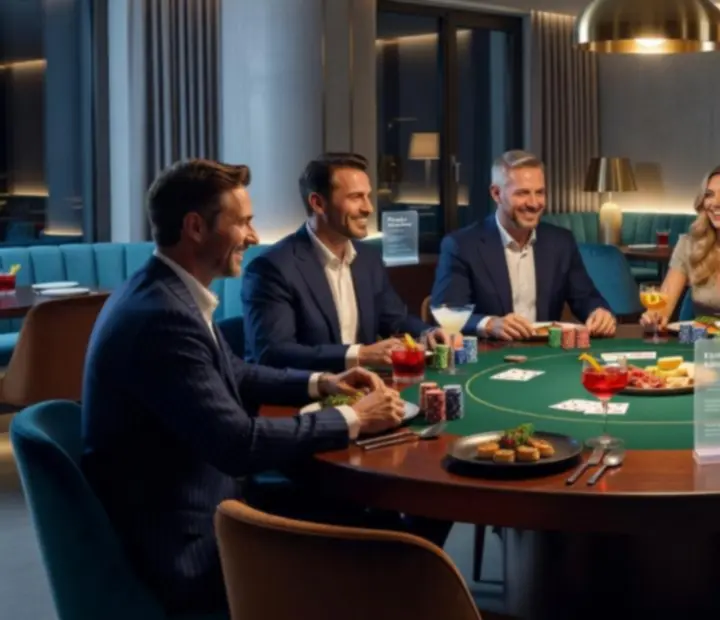 Offline póker est exkluzív, barátságos hangulatú rendezvényen a Velvet Venue-ben.